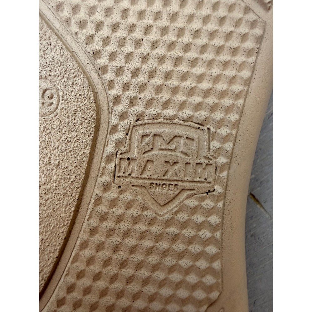 Maxim‎ Sienna Red Leather Adjustable Strap Flat Sandals EU 39 US Womens 8.5 - Picture 6 of 6